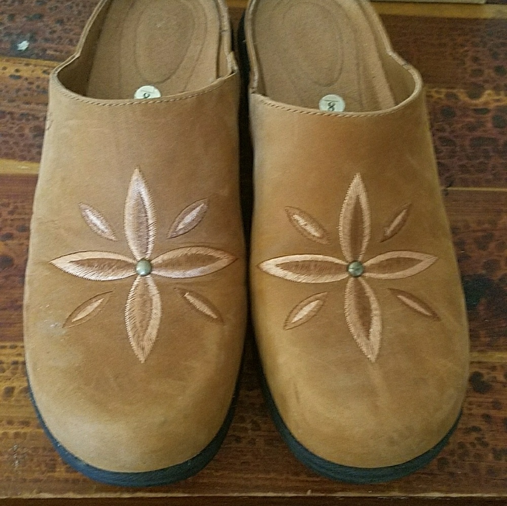 Ariat leather mules